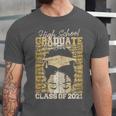 High School Graduate Queen Class Of 2021 Graduation Unisex Jersey T-Shirt