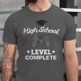 High School Graduation Shirt Video Gamer Nerd Geek Game Unisex Jersey T-Shirt