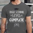 High School Graduation Shirt Video Gamer Graduation Unisex Jersey T-Shirt