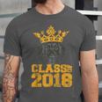 High School King Graduation Shirt Class Of 2018 Seniors Unisex Jersey T-Shirt