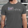 Hold On Let Me Overthink This Loading Anxiety Introvert Fun Unisex Jersey T-Shirt