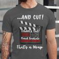 Homeland Security Degree Graduation Film Clapper Unisex Jersey T-Shirt