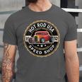 Hotrod Custom Car Automotive Nostalgia Distressed Unisex Jersey T-Shirt