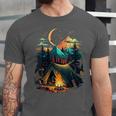 Id Rather Be Camping Great Outdoors Love Glamping Introvert Unisex Jersey T-Shirt