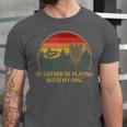 Id Rather Be Playing With My Disc Introvert Disc Golf Unisex Jersey T-Shirt Id Rather Be Playing With My Disc Introvert Disc Golf Unisex Jersey T-Shirt