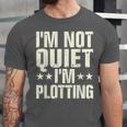 I'm Not Quiet I'm Plotting I Introvert Unisex Jersey T-Shirt I'm Not Quiet I'm Plotting I Introvert Unisex Jersey T-Shirt