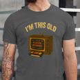I'm This Old Please Rewind 80s 90s Nostalgia VHS VCR Unisex Jersey T-Shirt