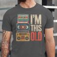 I'm This Old Vintage Cassette Tape Nostalgia Unisex Jersey T-Shirt