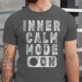Inner Calm Mode On Introvert Saying Unisex Jersey T-Shirt Inner Calm Mode On Introvert Saying Unisex Jersey T-Shirt