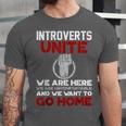 INTP Introverts Unite Anti Social For Men Women Unisex Jersey T-Shirt