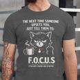 Introvert Cat Coffee Sarcastic Dark Humor Focus Meme Graphic Unisex Jersey T-Shirt Introvert Cat Coffee Sarcastic Dark Humor Focus Meme Graphic Unisex Jersey T-Shirt