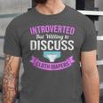 Introvert Hippie Mom Cloth Diapers Crunchy Mama Unisex Jersey T-Shirt Introvert Hippie Mom Cloth Diapers Crunchy Mama Unisex Jersey T-Shirt