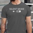Introvert Introverts Silent Mode Minimalist Men Unisex Jersey T-Shirt Introvert Introverts Silent Mode Minimalist Men Unisex Jersey T-Shirt