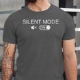 Introvert Introverts Silent Mode Minimalist Men Unisex Jersey T-Shirt Introvert Introverts Silent Mode Minimalist Men Unisex Jersey T-Shirt