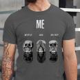 Introvert Relaxation Me Myself And Silence Skulls Unisex Jersey T-Shirt Introvert Relaxation Me Myself And Silence Skulls Unisex Jersey T-Shirt