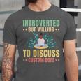 Introvert Saying Antisocial Sarcasm Introverts Unisex Jersey T-Shirt Introvert Saying Antisocial Sarcasm Introverts Unisex Jersey T-Shirt