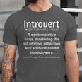 Introvert Unisex Jersey T-Shirt Introvert Unisex Jersey T-Shirt
