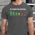 Introvert Tired Battery Unisex Jersey T-Shirt Introvert Tired Battery Unisex Jersey T-Shirt