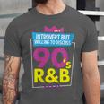 Introvert But Willing To Discuss 90s R&B 1990s Kid Unisex Jersey T-Shirt