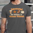 Introverted But Willing To Discuss Football Fall Unisex Jersey T-Shirt