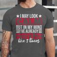 Introverts I May Look Calm But In My Head Unisex Jersey T-Shirt Introverts I May Look Calm But In My Head Unisex Jersey T-Shirt