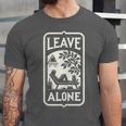 Introvert's Peaceful Solitude Graphic Leave Alone Quiet Unisex Jersey T-Shirt