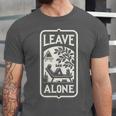 Introvert's Peaceful Solitude Graphic Leave Me Alone Quiet Unisex Jersey T-Shirt