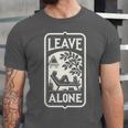 Introvert's Peaceful Solitude Graphic Leave Alone Quiet Unisex Jersey T-Shirt Introvert's Peaceful Solitude Graphic Leave Alone Quiet Unisex Jersey T-Shirt