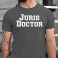 Juris Doctor Shirt -Juris Doctor Law School Graduation Shirt Unisex Jersey T-Shirt