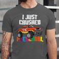 I Just Crushed Preschool Monster Truck Graduation Unisex Jersey T-Shirt