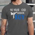 Karate Boy 10 Year Old Kids Shirt Graduation Unisex Jersey T-Shirt