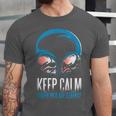 Keep Calm Earthlings Are Strange Alien Introvert Unisex Jersey T-Shirt