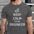 Keep Calm I'm An Engineer Engineer Graduation Unisex Jersey T-Shirt