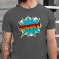 Kids Boys Benjamin Name Personalized Superhero Comic Book Unisex Jersey T-Shirt