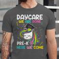 Kids Daycare Graduation Unicorn Last Day Of School Kids Unisex Jersey T-Shirt
