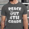 Kids Kids Peace Out 4th Grade For Graduation Unisex Jersey T-Shirt