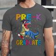 Kids Pre-K Graduate Dinosaur T-Rex Pre Kindergarten Graduation Unisex Jersey T-Shirt