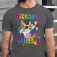 Kids Preschool Graduate Unicorn Nailed It Preschool Graduation Unisex Jersey T-Shirt