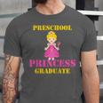 Kids Princess Graduate Prek Preschool Graduation Tshirt For Girls Unisex Jersey T-Shirt