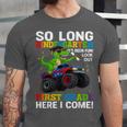 Kindergarten Graduate 2025 Kindergarten Graduation Dino Trex Unisex Jersey T-Shirt