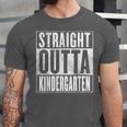 Kindergarten Graduation- Straight Outta Kindergarten Unisex Jersey T-Shirt
