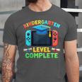 Kindergarten Level Complete Graduation Class 2025 Gamer Boys Unisex Jersey T-Shirt