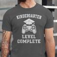Kindergarten Level Complete Retro Graduation Video Gamer Unisex Jersey T-Shirt