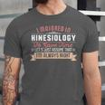 Kinesiology Major Student Shirt Graduation Unisex Jersey T-Shirt