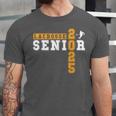 Lacrosse Senior Night Lacrosse Senior 2025 Graduation 8 Unisex Jersey T-Shirt