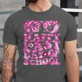 Last Day Of School Teacher Students School Graduation Groovy Unisex Jersey T-Shirt