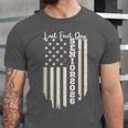 Last First Day Senior 2026 USA Flag Graduation Class Of 2026 Unisex Jersey T-Shirt