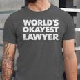 Lawyer Attorney For Law School Graduation Unisex Jersey T-Shirt