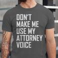 Lawyer Law School Graduation Attorney Men Women Unisex Jersey T-Shirt