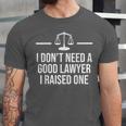 Lawyer Parent Dad Mom Law School Graduation Unisex Jersey T-Shirt